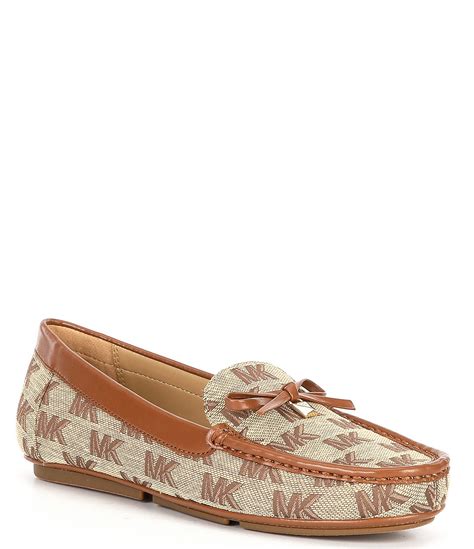 michael kors womens leather mocassins with fleece lining|MICHAEL Michael Kors Women's Juliette Moccasin Loafer Flats.